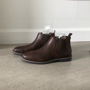 Boots - Brown leather - Chelsea - Brand New